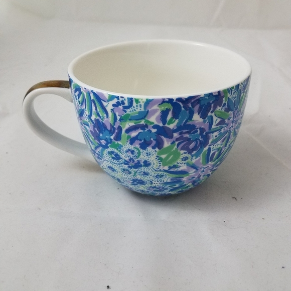 Lilly Pulitzer Tea Cup 12 Oz. High Manetenance - Picture 3 of 11